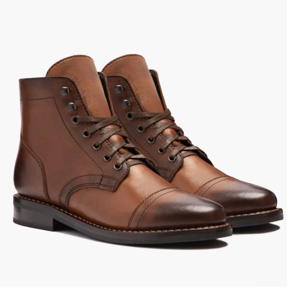 Thursday Boot Company Captain Brown Leather Boots
